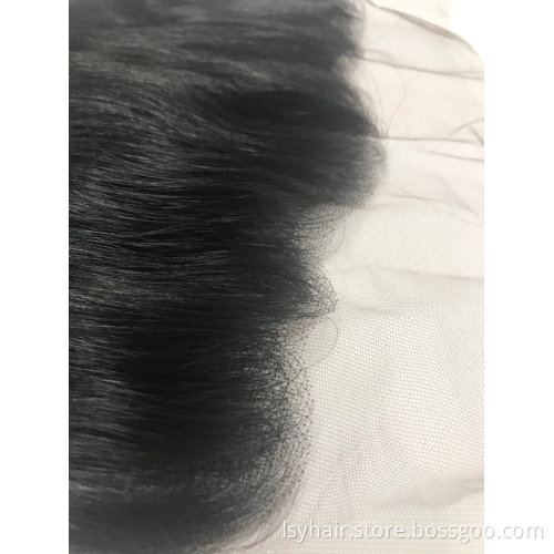 Wholesale New Trends Transparent HD Thin Swiss Lace Frontal Closure, Cuticle Aligned Pre Plucked Virgin HD Hair Lace Frontal
